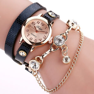 DUOYA watches bracelet watch women wrist watches Hot sale fashion luxury bead pendant women Wristwatches Relogio Feminino